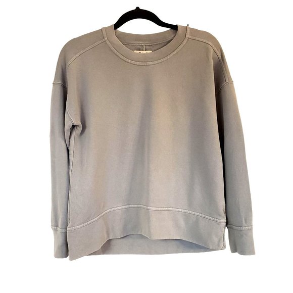 Madewell Sweaters - Madewell Sweater size Small oversized Blue gray washed out